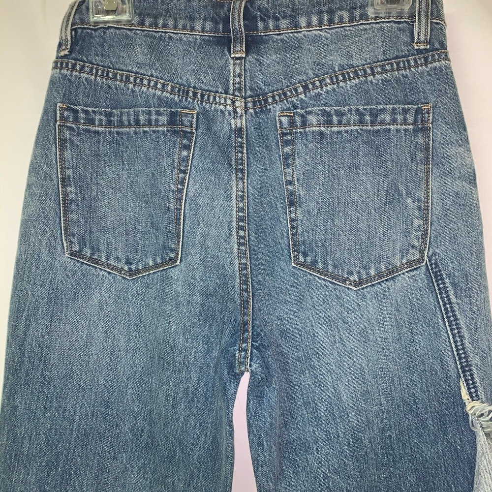 Chelsea & Violet Jeans Side Ruffle High Rise - Picture 4 of 6